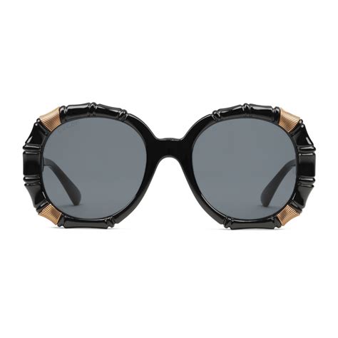 gucci bamboo frame sunglasses|nordstrom rack gucci sunglasses.